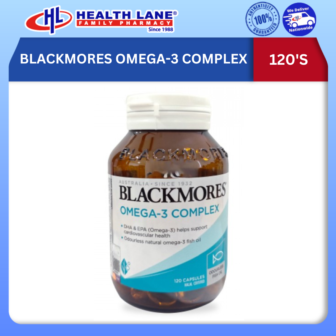 BLACKMORES OMEGA-3 COMPLEX 120'S